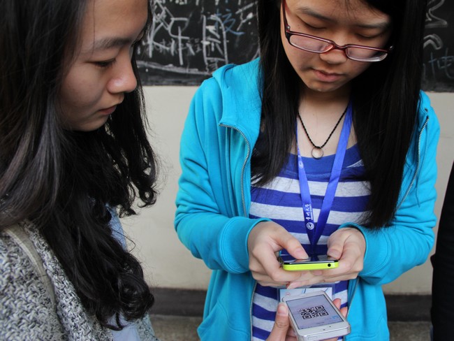 参赛前团员学子在PU平台签到